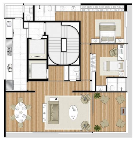 Vertical Itaim Planta Op O Su Tes Interiores Suites Edif Cios