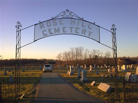 Rose Hill Cemetery In Feesburg Ohio Find A Grave Cemetery