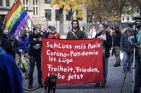 Demonstration In D Sseldorf Gegen Corona Auflagen