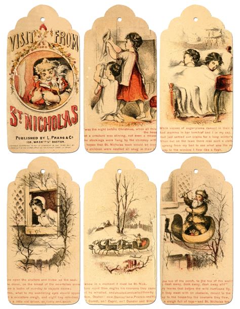 10 Best Vintage Printable Christmas Tags PDF For Free At Printablee