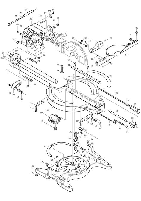 Makita Compound Miter Slide Saw Repair Parts