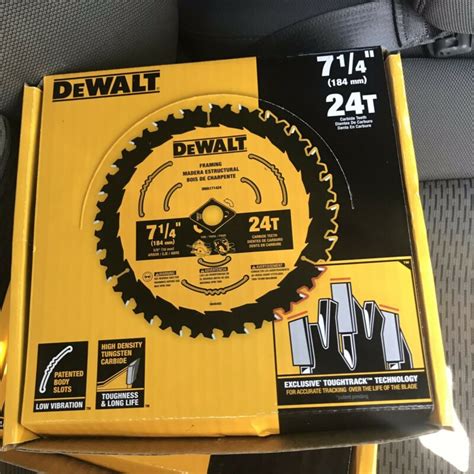 10 Pack Dewalt 7 1 4 In 24t Framing Saw Blade Dwa171424 Antique Price Guide Details Page