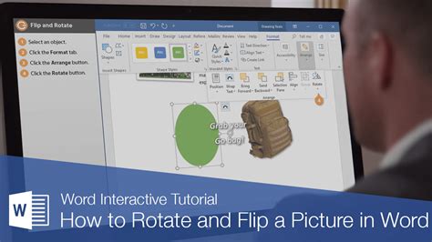 How To Rotate And Flip A Picture In Word Customguide