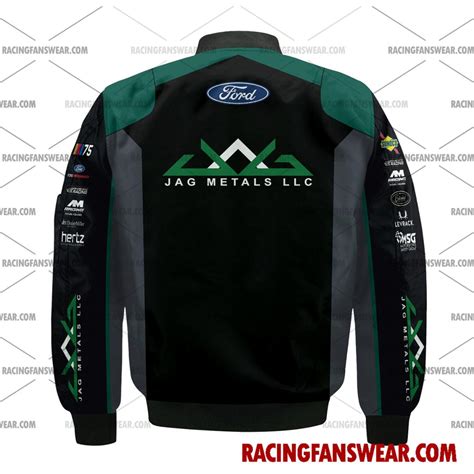 Josh Reaume Nascar Racing 2024 Reaume Brothers Racing JAG Metals Uniform Apparel Clothes Bomber ...