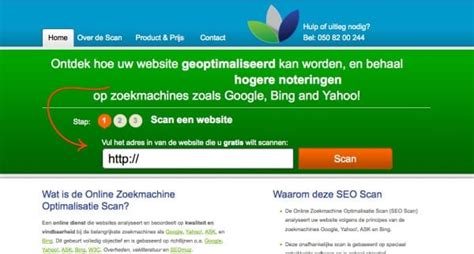 Seo Scan Check De Optimalisatie Van Je Website Frankwatching Reports