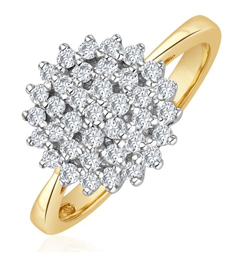 Diamond Cluster Rings | The Diamond Store