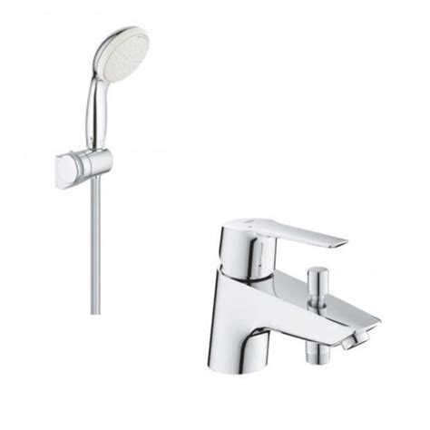 GROHE Mitigeur Bain Douche Monotrou Start 2021 Quickfix Ensemble De