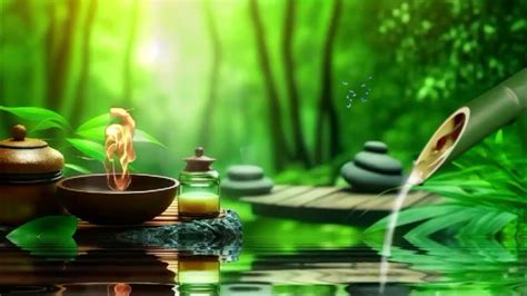 Bamboo Zen Meditative Water Relaxation Music Youtube