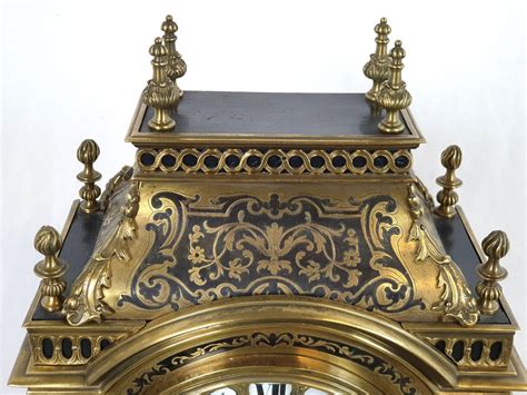 Proantic Pendule Religieuse En Boulle Marqueterie Louis XIV Style