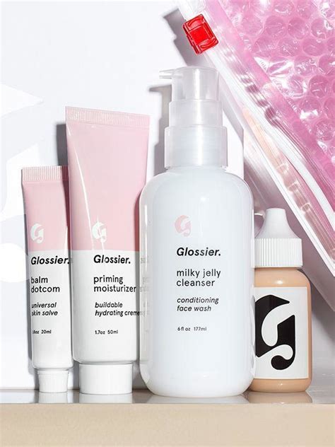 Glossier Brand Identity Charlottedelarue Design