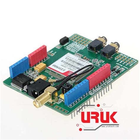 Gsm Gprs Shield Development Board Sim Quad Band Antenna Uruktech