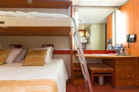 Interior Upper-Lower Cabin on Carnival Inspiration Ship - Cruise Critic