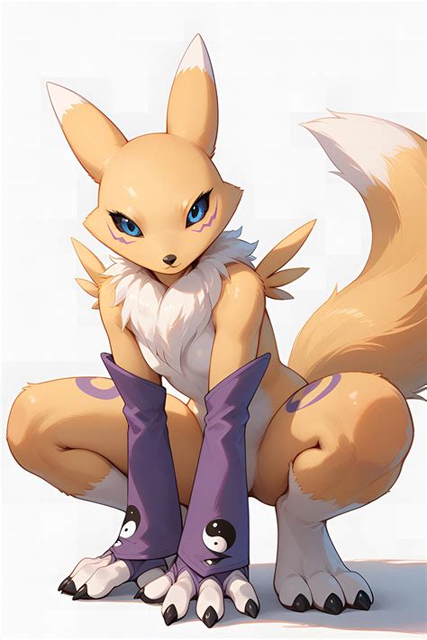 Renamon Digimon V Stable Diffusion Lora Civitai