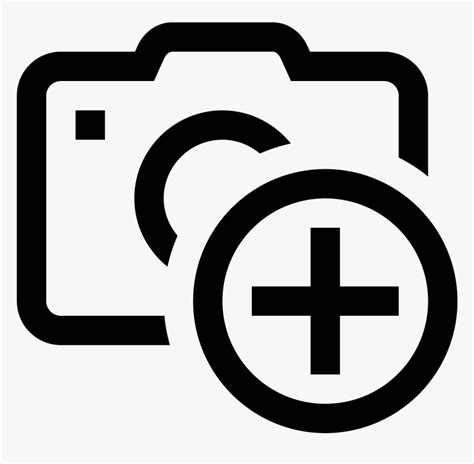 Computer Icons, Camera, Photography, Area, Text Png - Add Camera Icon Png, Transparent Png - kindpng