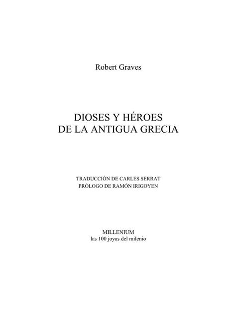 Dioses Y H Roes De La Antigua Grecia Docslib