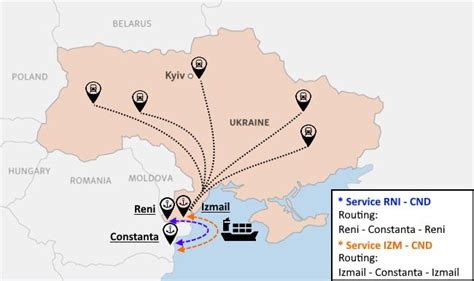 Між Ізмаїлом і Констанцею запустять фідерні контейнерні перевезення