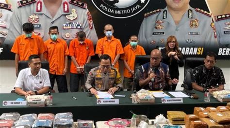 Polda Metro Jaya Ungkap Kasus Peredaran Ganja Hingga LSD Asal Jerman