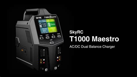 Meet Skyrc T Maestro Ac Dc Dual Balance Charger Youtube