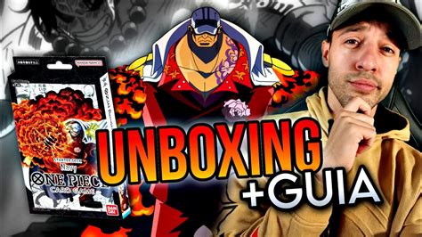 Starter Deck St Absolute Justice The Navy Unboxing Y Guia One