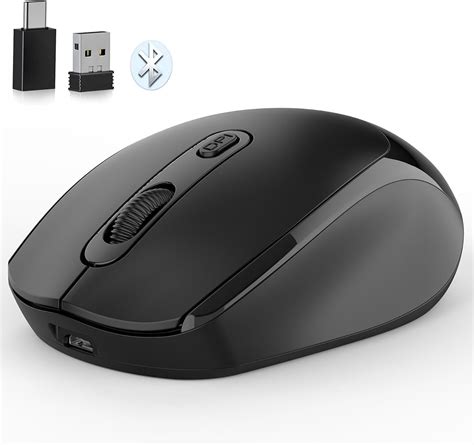 Bluetooth Wireless Usb C Mouse For Macbook Air Ipad Computer Type C Wireless Mouse Rechargeable