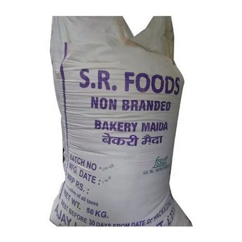 Indian Organic Bakery Maida Flour Packaging Size 50kg At Rs 1230 Bag