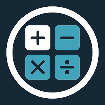 Calculator Icon Calc Interface Action Vector Calc Interface Action