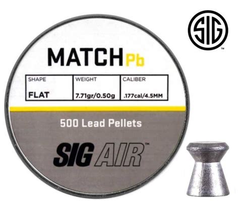 Sig Air Match Pb Pellets Londero Sports