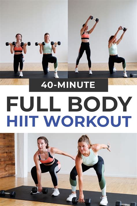 Minute Dumbbell Hiit Pyramid Workout Nourish Move Love