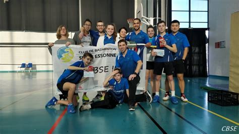 Championnats D Partemental Senior Club De Badminton Seine Essonne