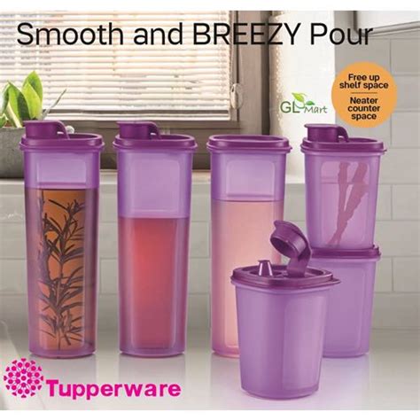 Tupperware Breezy Pour Set Furniture Home Living Kitchenware