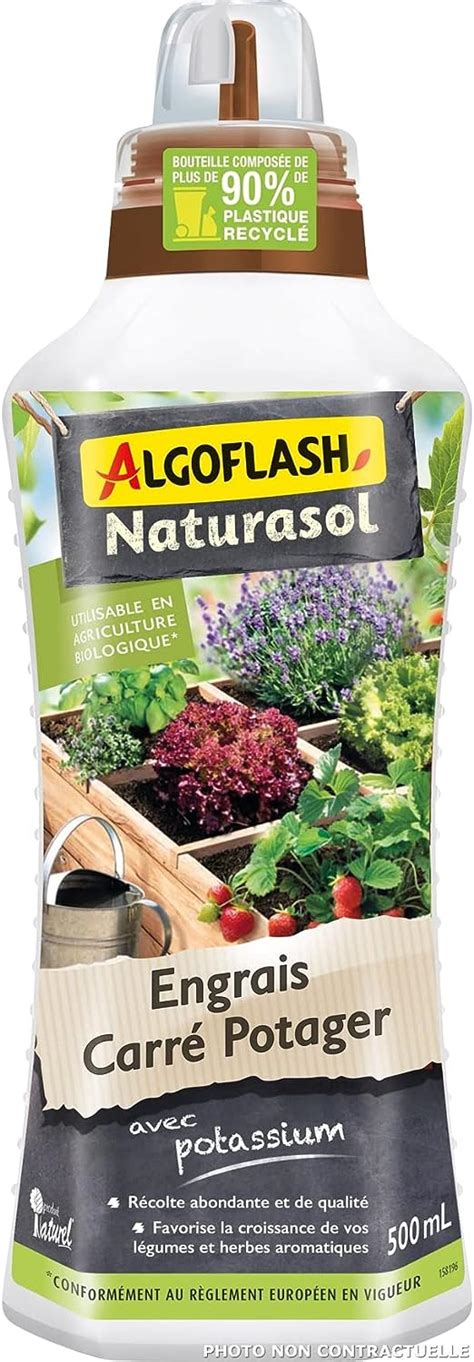 Algoflash Naturasol Engrais Liquide Carr Potager Ml Uab