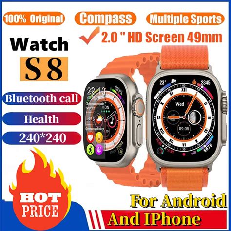 Smart Watch Ultra Series Nfc Smartwatch Wireless Charging