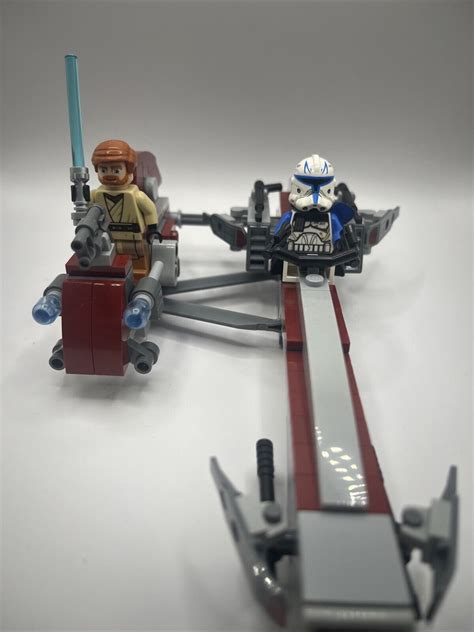 Lego Star Wars Barc Speeder With Sidecar No Box