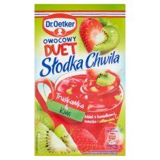 Dr Oetker Slodka Chwila Kisiel Smak Malina 30g Polski Supermarket