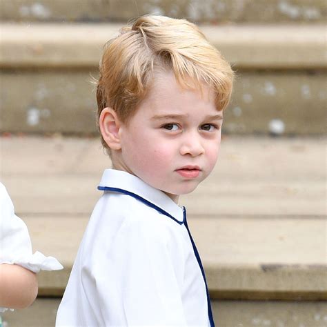 Kate Und William Ver Ffentlichen Geburtstags Foto Von Prinz George