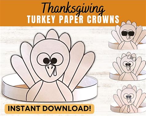 Turkey Hat Svg Cutting Files For Cricut Dxf Files For Silhouette 3d