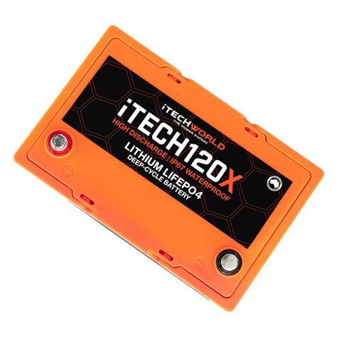 Itech120x Pro 12v 120ah Lithium Battery With Bluetooth Itechworld