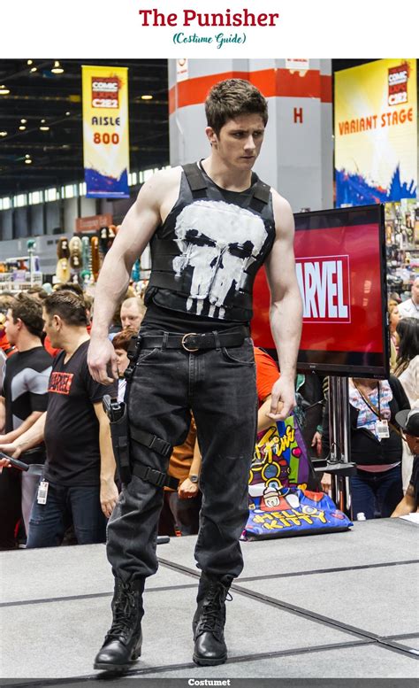 Dress Like The Punisher From Marvel Costume Cosplay Guide Marvel