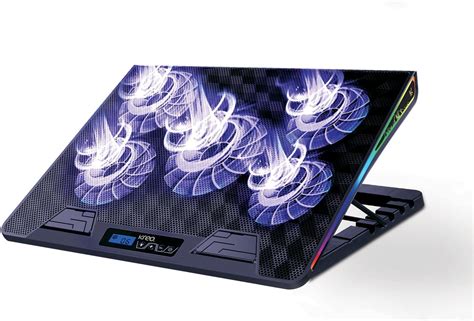 llano RGB Laptop Cooling Pad, Gaming Laptop Cooler with Powerful ...