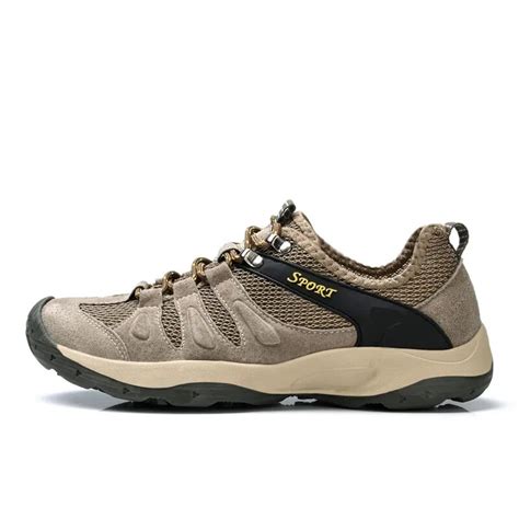 Men's Breathable Summer Hiking Shoes Lightweight Outdoor Sport Walking ...