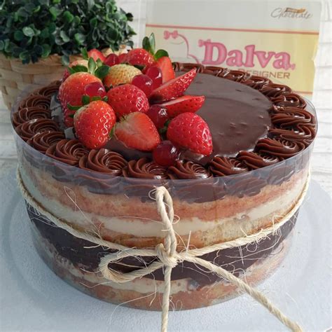 Dalva Cake Designer No Instagram Saindo Mais Um Naked Cake No Acetato