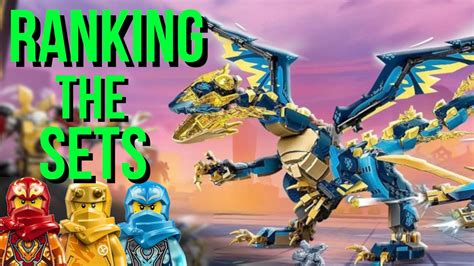 Ranking The Lego Ninjago Dragons Rising Sets Worst To Best Youtube