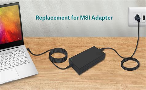 Amazon W Laptop Charger Adapter For Msi Replacement Laptop