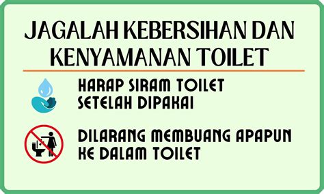 Slogan Tentang Kebersihan Toilet