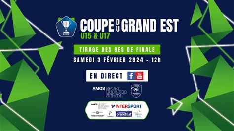 En Direct Tirage Au Sort Des Es De Finale De La Coupe Du Grand Est