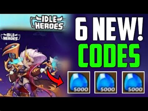 New CODES IDLE HEROES REDEEM CODES 2024 IDLE HEROES CODES 2024