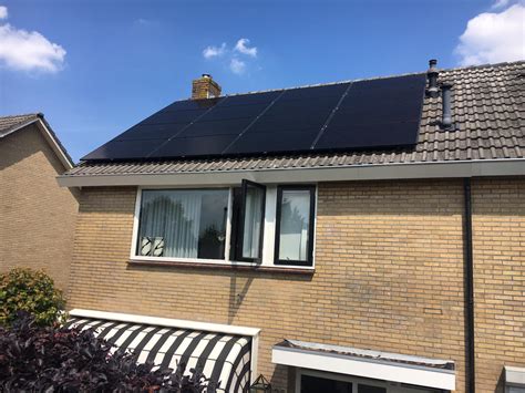 Zonnepanelen Op Woning In Wierden The Sunshine Company