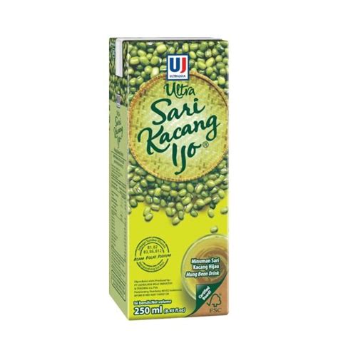 Jual ULTRA SARI KACANG IJO 250 ML BOX 1 BOX 24 PCS Shopee Indonesia