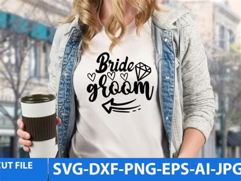 Bride Groom T Shirt Design Bride Groom Svg Design Wedding Svg Bundle