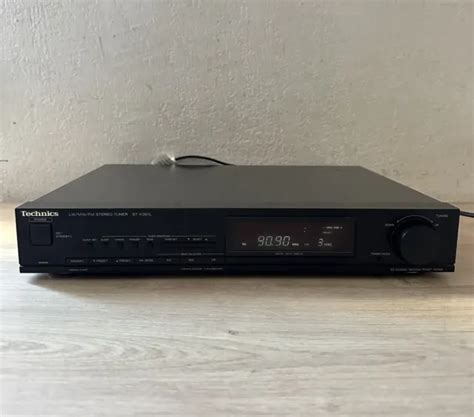 PLATINE TECHNICS MODEL ST X301L LW MW FM Stereo Tuner 1990 91 Radio